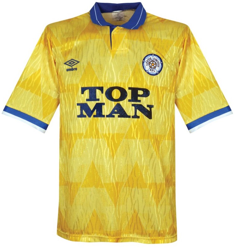  Camisa II Leeds United 1991 1992 Umbro retro